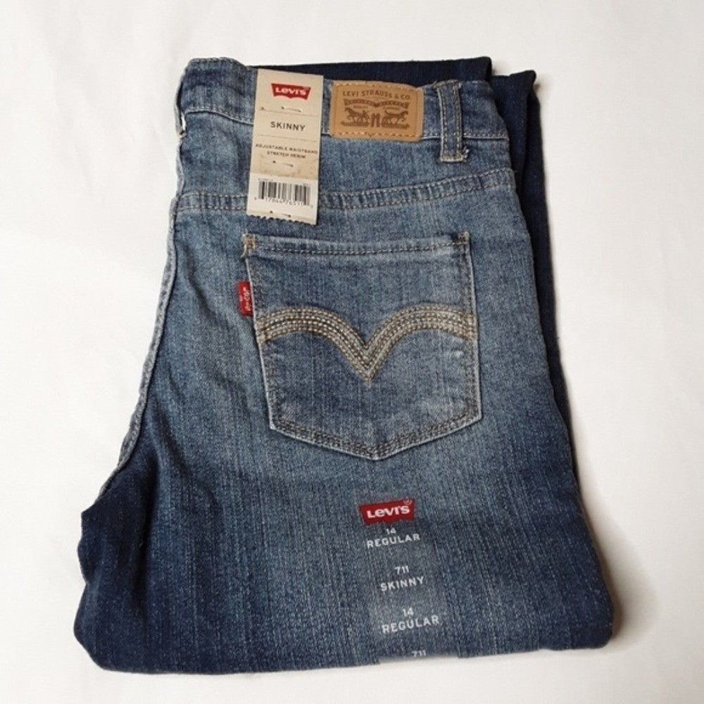 Levi's 711 Skinny Girl Jeans size 14R
